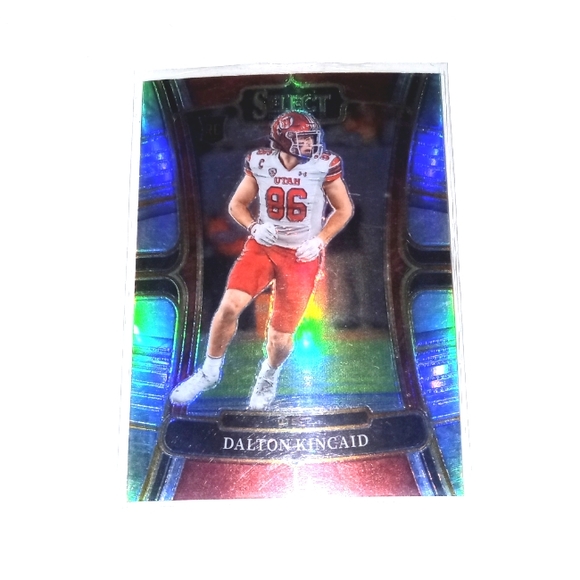 Dalton Kincaid Holo Rookie Card 2023 Panini Prizm Select Draft Picks #18 - Picture 1 of 2